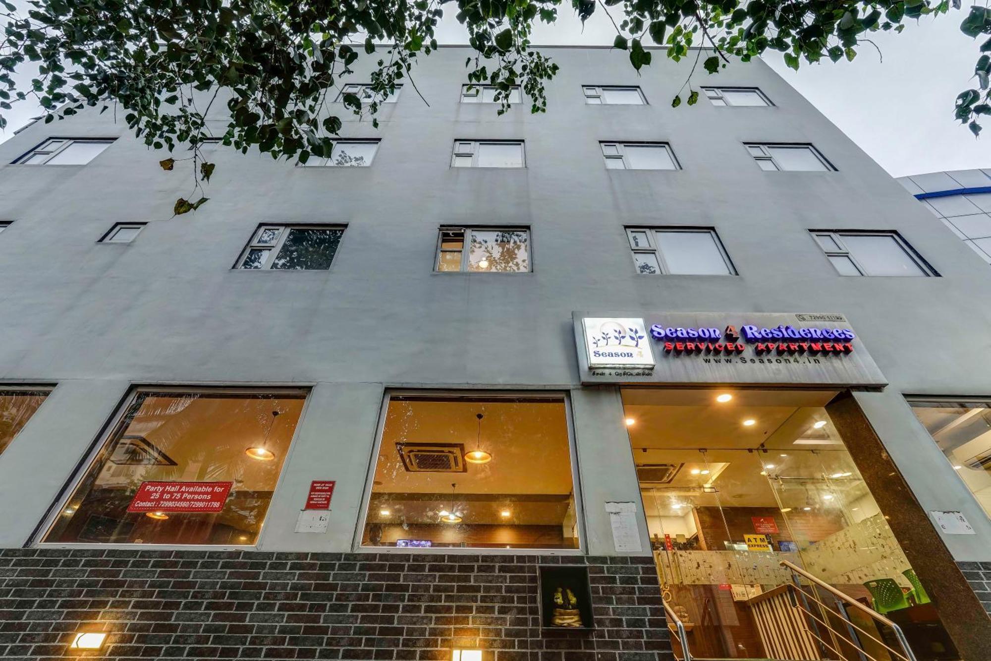 Season 4 Residences - Nungambakkam Near Us Consulate, Apollo Hospital, Shankar Nethralaya Chennai Exterior photo